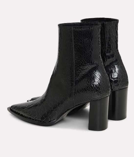 Crackle Edginess Bootie