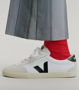 Veja Sneakers Volley Canvas White Black