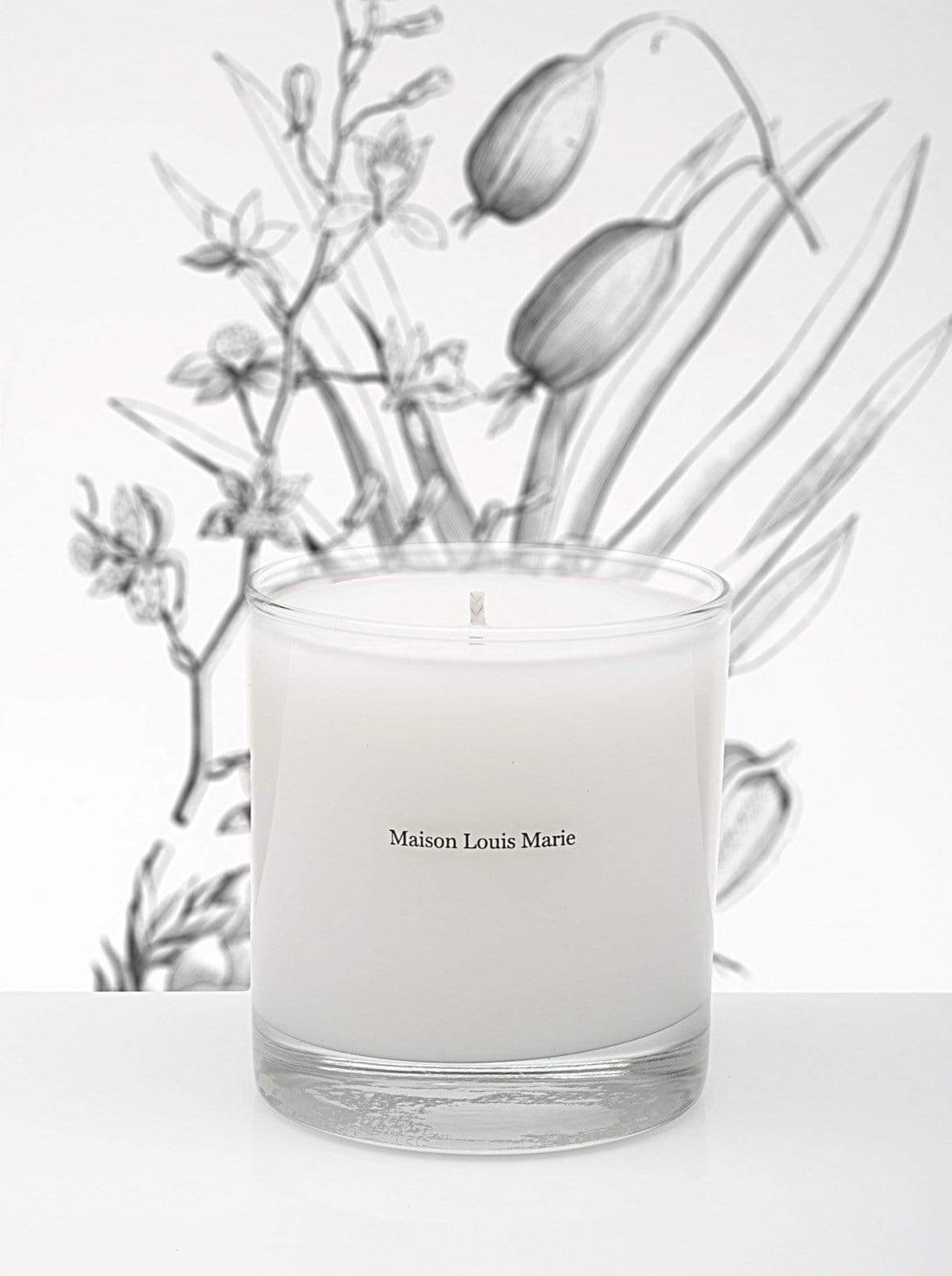 Maison Louis Marie Bois de Balincourt Candle