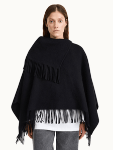 by Malene Birger Outerwear Black Turtma Poncho