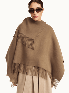 by Malene Birger Outerwear Light Brown Turtma Poncho