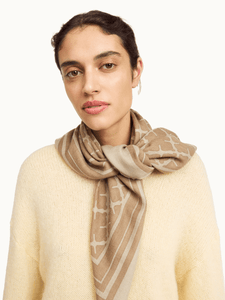 by Malene Birger Scarf Oyster Gray Cornelis Scarf