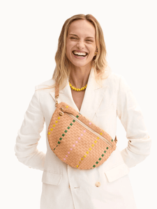 Clare V. Bags Bisque Grande Fanny