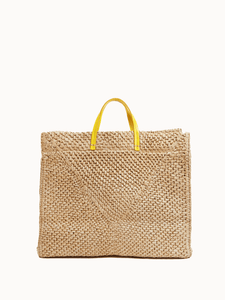 Clare V. Bags Dune Raffia Simple Summer Tote