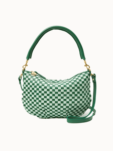 Clare V. Bags Fern & Mist Petit Moyen