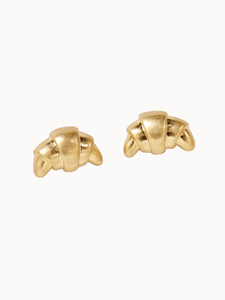 Clare V. Earrings Croissant Stud Earrings