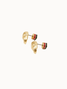 Clare V. Earrings Croissant Stud Earrings
