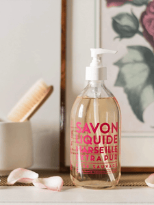 Compagnie de Provence Liquid Soap Liquid Marseille Soap Rose Sauvage