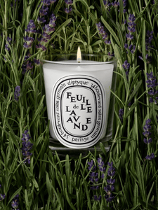 Diptyque Paris Candle Feuille de Lavande Small Candle