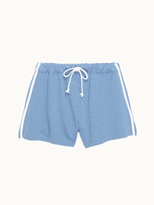 DONNI Bottoms Cornflower / XS The Stripe Eco-Terry Short