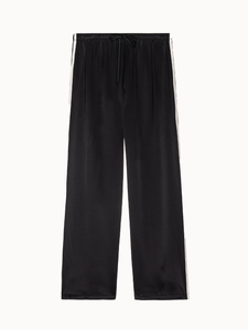 DONNI Bottoms The Silk Stripe Crop Pant