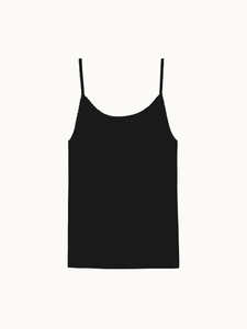 DONNI Tanks & T's The Baby Rib Scallop Tank