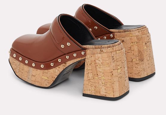 Dorothee Schumacher Shoes Cork Contrast Platform
