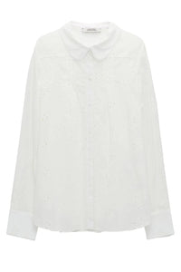 Dorothee Schumacher Tops Embroidered Ease Blouse