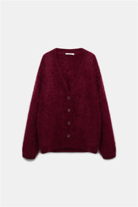 Dorothee Schumacher Tops Fluffy Luxury Cardigan