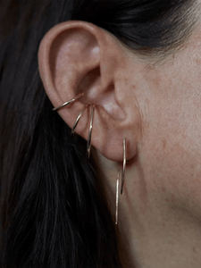 Gabriela Artigas Earrings Disc Ear Cuff 15mm