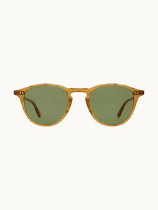 Garrett Leight California Optical Eyewear Butterscotch/Semi-Flate Pure Green Hampton Sun