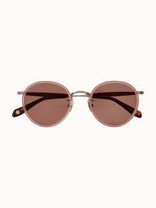 Garrett Leight California Optical Eyewear Desert Rose-Copper/Semi Flat Pure Rosewood Wilson X Sun