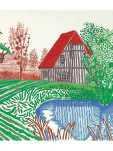 Ingram Books David Hockney: The Arrival of Spring, Normandy, 2020