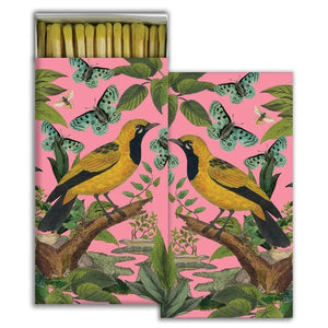 John Derian candles & room sprays Yellow Bird Matchboxes