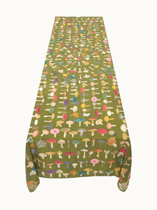 John Derian Tabletop 'Fungi' Linen Tablecloth