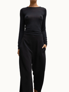 Leset Bottoms Arielle Barrel Pant