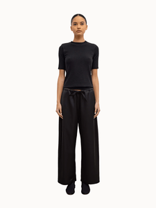 Leset Bottoms Barb Crop Drawstring Pant