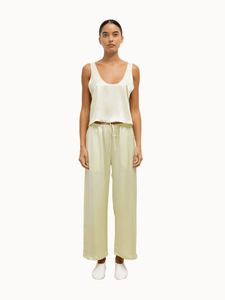 Leset Bottoms Barb Crop Drawstring Pant