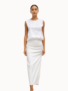Leset Bottoms Rio Side Slit Skirt