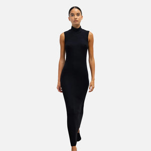 Leset Dresses + Jumpsuits Lauren Sleeveless Turtleneck Maxi Dress