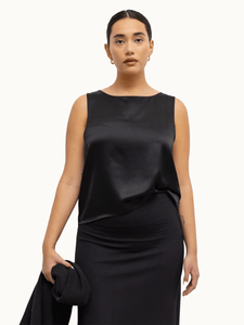 Leset Tops Barb Sleeveless Crew