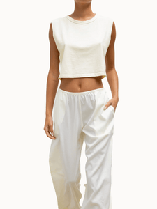 Leset Tops Crop Sleeveless Margo