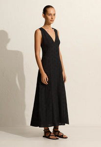 Matteau Dresses + Jumpsuits Broderie Plunge Dress