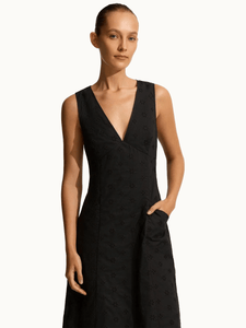 Matteau Dresses + Jumpsuits Broderie Plunge Dress