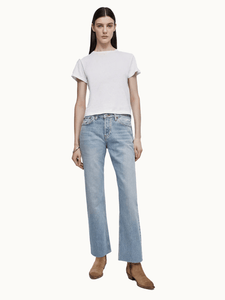 RE/DONE Denim Easy Straight Crop