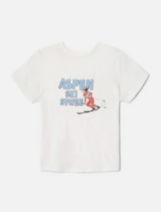 RE/DONE Tanks & T's Classic "Ski Spree" Tee