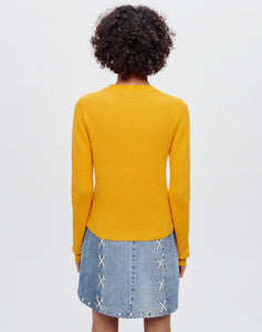 RE/DONE Tops Waffle Slim Pullover