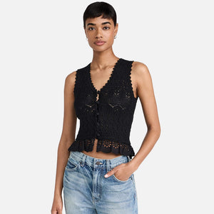 Sea NY Tops Antonina Sleeveless Cardigan