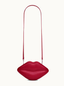 Simon Miller Bags Lucky Red Lip Clutch