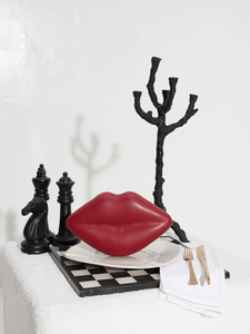 Simon Miller Bags Lucky Red Lip Clutch