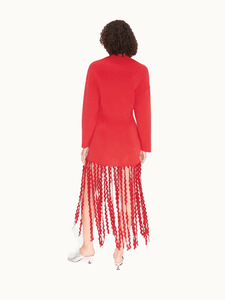 Simon Miller Dress Wallis Knit Fringe Dress