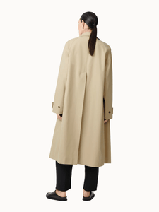 Studio Nicholson Outerwear UK 4 / Tan Holin Coated Cotton Coat