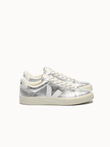 Veja Shoes Campo Chromefree Silver White