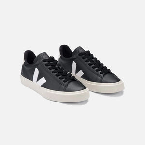 Veja Sneakers Campo Chromefree Leather Black White