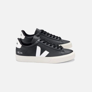 Veja Sneakers Campo Chromefree Leather Black White