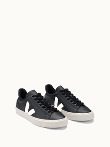 Veja Sneakers Campo Chromefree Leather Black White