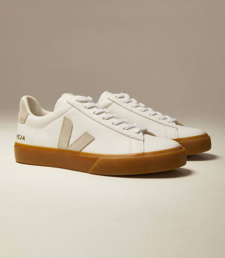 Veja Sneakers Campo Chromefree Leather White Natural Natural