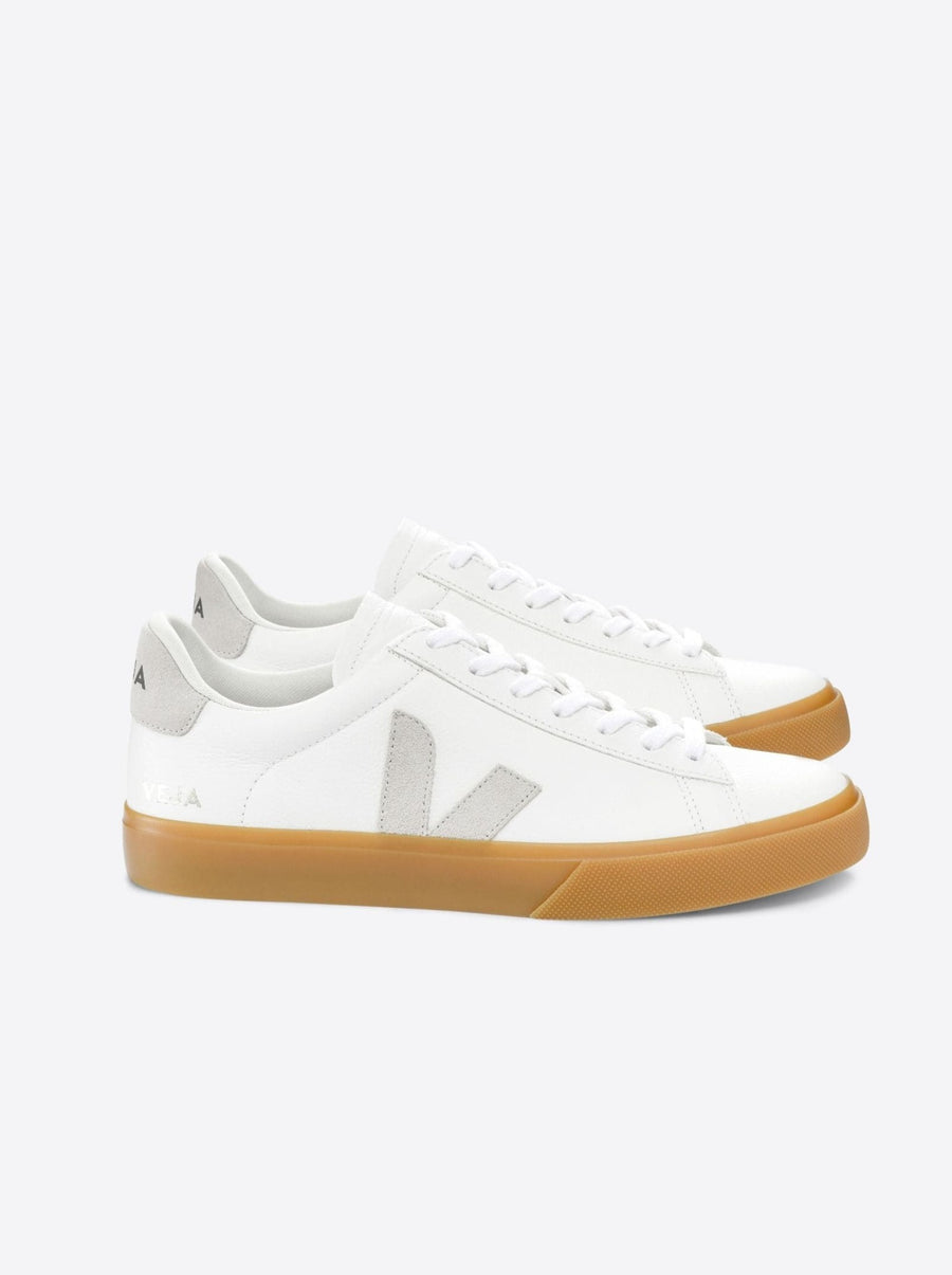 Veja Sneakers Campo Chromefree Leather White Natural Natural