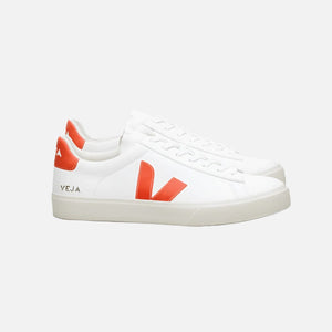 Veja Sneakers Campo Extra-White Orange-Fluo