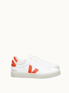 Veja Sneakers Campo Extra-White Orange-Fluo